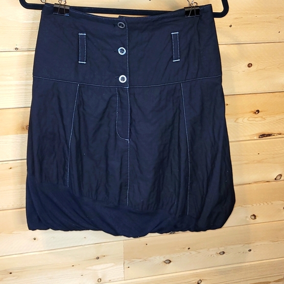 NÖR DENMARK SMALL black bubble SKIRT - Picture 1 of 5